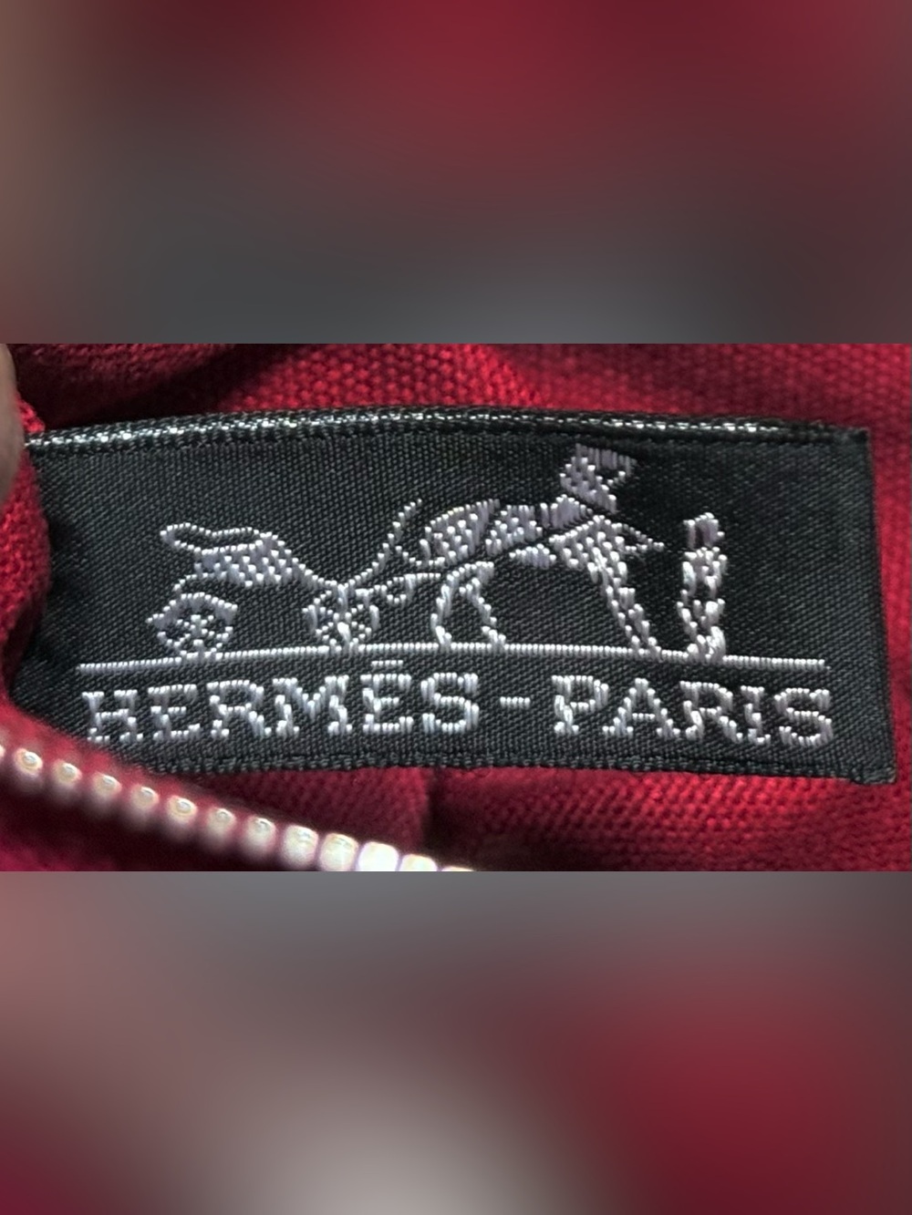 Hermes Troca Horizontal PM Canvas Handbag - Picture 15 of 16
